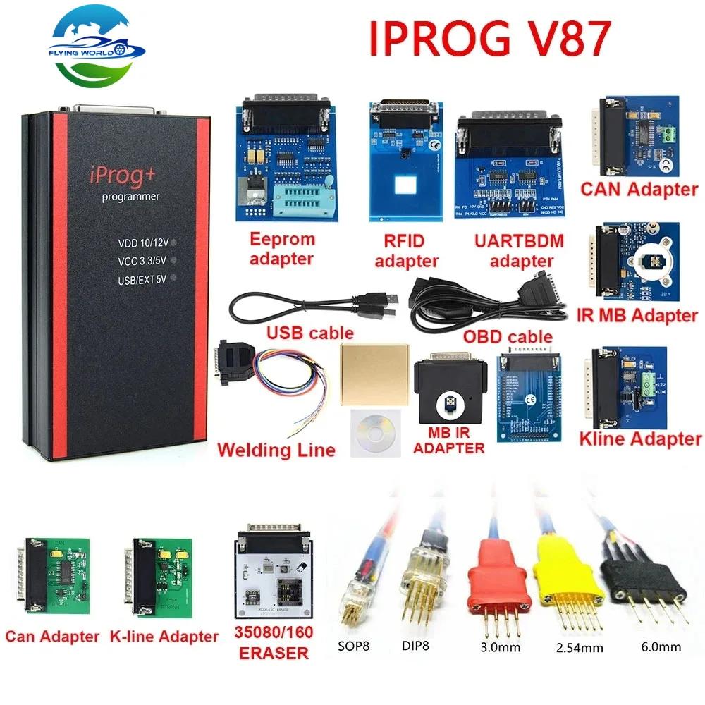Iprog + Ű α׷  IMMO + 缳 Iprog Pro Till 2019 Carprog ü, ְ ǰ V87, 2023 ǰ